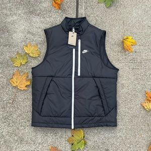 Nike Sportswear Therma-FIT Legacy Men's Vest Black/White (DD6869-010)